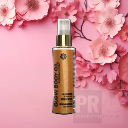 Chogan ķermeņa eļļa mirdzumam