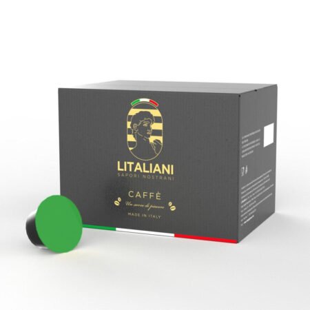 Dolce Gusto® kompatible Kaffeekapseln Miscela blu (entkoffeiniert), 50 St.