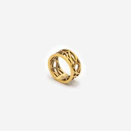 18k vergoldeter Ring „Celtic“